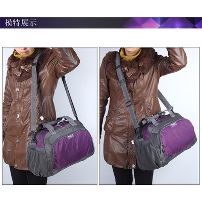 圣喜路新款炫彩旅行包 时尚单肩斜跨，定制代理双赢之选